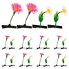 Bandanas 20 Pcs Grass Hairpin Girls Barrettes Sweet Clip School Accessories Spring Hairstyle Plastic Sprout Clips