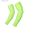 Protective Sleeves 1Pair Men Women Running Arm Sleeves Cycling Bicycle Camping Arm Warmers Basketball Elbow Quick Dry Cuff Cover Bike Sport Favor 621 X2 L240312