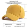 Fashion Baseball Cap Women Men Solid Color Suede Sun Outdoor Simple HipHop Trucker Hats Adjustable Visor Unisex 240311