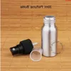 Großhandel 50 teile/los Aluminium 30 ml Parfüm Flasche mit Wasser 1 UNZE Kosmetische Kleine Spray Container Zerstäuber Kunststoff Kappe Pothood menge Xsqbj