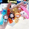 Creative cartoon doll keychain anime peripheral hand-made keychain activity gift unisex student bag pendant 2024