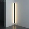 Modern Corner LED Wall Lamp Minimalist Indoor Light Fixture Wall Sconces Stair 100cm 150cm Bedroom Bedside Home Hallway Light204D