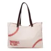 Baseball-Tragetasche, übergroße Canvas-Strand-Reisetasche, Tragetaschen für Männer und Frauen