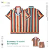 Casablanca 88yy Designer Men T-shirt Set afdrukken Casual shirt en kort dames