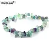 Bracelet Pierre Naturelle Pierre Bracelet 41 Couleur Irrégulière Cristal Stretch Chip perles Nuggets Bracelets Bracelets Quartz Bracelet Pour Les Femmes ldd240312