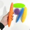 Fidget Worm Toy Sensory Stress Expansion Contraction Deformation Elastic Mesh Anxiety Relief Toys For Kids Adults Office Desk Toys