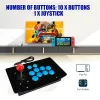 Joysticks Arcade Joystick USB Fighting Stick Gaming Controller Gamepad Videogame voor pc-desktopcomputers