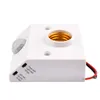 램프 홀더 자동 인체 적외선 IR 센서 홀더 110-240V E27베이스 LED 전구 경 전구 모션 탐지기 벽 소켓