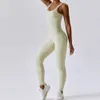 Spring Seamless OnePiece Yoga Suit Dance Belly Tightening Fitness Workout Set Stretch Bodysuit Gym Clothes Push Up Sportswear 240228