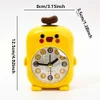 Altri orologi Accessori per la casa Cartoon carina piccola sveglia bambini I bambini alzano sveglio Desktop Desktop Mute Mute Clock Camera da letto Clockl2403