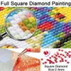 Diamond Embroidery Pink Peony 5D DIY Full Diamond Målning Cross Stitch Crystal Round Diamond Mosaic Pictures Home Decor D1017 T20201N