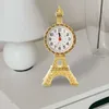 Altri orologi Accessori Sveglia vintage Statua della Torre Eiffel operata Figurina punto di riferimento della Francia Regalo souvenir di Parigi L2403