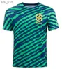 Fans toppar 2024 Brasils Soccer Jerseys Marcelo Paqueta Neres Brasils Football Shirt Kids Kit Womenh240313