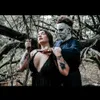 Máscaras de designer Horror 2018 Halloween Michael Myers Máscara Cosplay Assustador Sangrento Demônio Assassinos Capacete de Látex Carnaval Purim Festa Traje Adereços