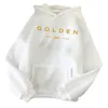 2024 Bluza z kapturem Jungkook Kpop Vintage bluza Sudaderas Winter Warm Golden Album Merch Unisex Hoodies Man Woman 240227