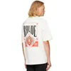 Marque à la mode de niche américaine High Street RHUDE 23SS été nouveau lâche hommes et femmes col rond T-shirt à manches courtes FOG