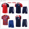 Fans Tops kids Atletico tracksuit Soccer Jerseys MORATA GRIEZMANN short sleeves training suit futbol Football ShirtH240313