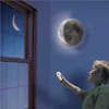 LED -läkande mån nattljus 6 slags fasläkning justerbar 3D -månlampa med fjärrkontroll för vägghängande taklampa C0414298X