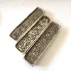 Whole Antique Sycee Silver Ingot Old Ingot Broken Silver White Copper Silver Plated Ten Liang Bar Sycee235d