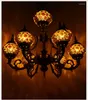 Pendant Lamps Mosaic Ceiling Hanging Lamp Turkish Chandelier