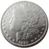 90% argent US Morgan Dollar 1895-P-S-O nouvelle vieille couleur artisanat copie pièce en laiton ornements décoration de la maison accessoires 345V