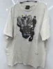 T-shirt a maniche corte con foto bianca per uomo e donna Saint Michael Cho 24ss New Robot Cartoon Pattern W7QS