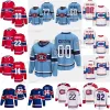 AANGEPASTE Reverse Retro Custom Mannen Vrouwen Jeugd Montreal''Canadien''22 Cole Caufield 77 Kirby Dach Jersey 34 Jake Allen 63 Evgenii Dadonov 31 Carey Price Brendan Gallagher