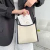 HBP Niet-gloednieuw product 2024 lederen canvas draagtas aangepaste schouder dames enkele dame handtas te koop