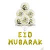 Dekoracja imprezy Eid Mubarak balony szczęśliwy Ramadan muzułmański festiwal islamski rok Clear Confetti3057 Drop dostawa dom domowy festiwal dhjyd