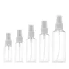 50PCS Spray Fles 10ml 30ml 50ml 60ml 100ml Reizen Transparante Plastic Parfum Hervulbare fles Hinip