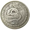 HB89 Hobo Morgan Dollar schedel zombie skelet Kopie Munten Messing Ambachtelijke Ornamenten woondecoratie accssories273G