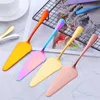 Stainless Steel Baking Cake Tools Birthday Cakes Shovel Pie Pizza Spatulas Pastry Cheese Cutter Gold Bread Knife T9I002588