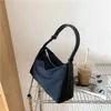 HBP Non-Marque Sacs latéraux de mode simples pour filles épaule dame nylon designer femmes messager plaine sacs à main bandoulière pas cher