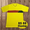 1995 1988 Watford Heren Retro Voetbalshirts Nationale Team Thuis geel Uit Wit Voetbalshirts Korte Mouw Uniformen