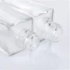 5ML 1/6Oz Long Slim Perfume Atomizer Square Shape Empty Refillable Clear Glass Spray Bottles Travel Sprayers Warrb Omgjn