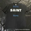 Nic Saint Michael tvättade gammalt fashionabla märke Löst par vintage kortärmad t-shirt-skjorta GJGM