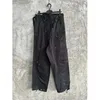 Pantalon pour hommes Automne MMY Hommes Cargo High Street Irrégulière Pantalon décontracté en vrac Y2K Qualité supérieure Asymétrique Jambe large