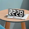 Andere Uhren Zubehör Neueste Digitaluhr LED Wecker Schlafzimmer Elektronische Desktop-Uhr mit Temperaturanzeige Einstellbare Helligkeit 12/24 StundenL2403