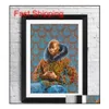 Kehinde Wiley Art Painting Art Poster Wall Decor Pictures Print UnFrame Qyllyz Homes2007208T