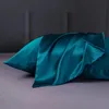 22 Momme Silk Subtle Puddow Case 1pc 100% Nature Mulberry Silk Muticolor Pillow Case For Healthy Standard Queen King 240306