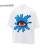 Camiseta de manga corta para hombre y mujer, camiseta holgada de manga corta con ojos estampados 3d clásicos de Truth Eye, tendencia de diseñador, HG08