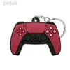 Keychains Lanyards Game Machine Keychain Keyring Cute Gamepad Boy Joystick Key Chain PS4 Game Console Keychains Bag Car Hanging Ring Accessories ldd240312