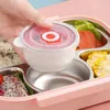 1550 ml 316 rostfritt stål termisk bento lunchlåda väska fack mikrovågsugn lunch container barn vuxen läcksäker matlagring 240219