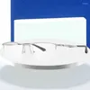 Lunettes de soleil montures demi-jante lunettes de cadre en métal pour homme et femme rétro style d'affaires arrivée anti-lumière bleue lunettes optiques