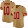 Fans Tops Voetbalshirts Lance Jersey Nick Bosa Deebo Samuel George Kittle Jimmy Garoppolo Fred Christian Mccaffrey JoeH240312