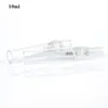 Groothandel transparante parfumspuitfles 10 ml draagbare lege glazen flacon met doorzichtige plastic pomp en schaal
