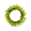 Dekorativa blommor Festival Door Wreath Eye Catching Long Term Usy Perfect for Celebration