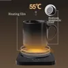 Usb copo mais quente café leite chá caneca de água aquecedor 3 engrenagem temperatura aquecimento coaster para escritório em casa inverno aquecimento automático 240308