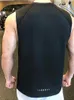 Kamb fitness Stringer trening mięśni kamizelka marki Casual Gym Tank Tops Men Men Sleevela Modna Moda Odzież Odzież Undershirt 240308