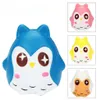 Baby leksaker nya ankomst kawaii pressa jumbo tecknad uggla docka doftande squishy roliga roliga prylar anti stress novelty antistress leksak g1143613